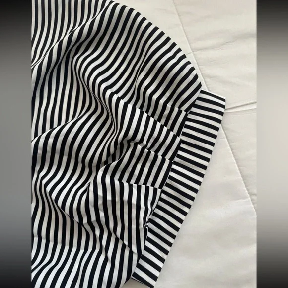 Classic Oversized Loose Fit Stripe Batwing Sleeve Button Down Shirt Top Blouse - Picture 14 of 14